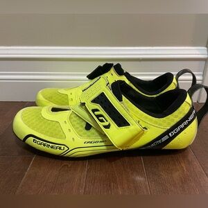 Garneau Men's Cycling Shoes - Neon Yellow